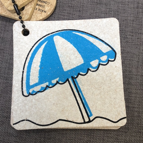 STARBUCKS COFFEE Cork Coasters Vintage 1999 - Picture 4 of 8